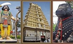 CHAMUNDESHWARI TEMPLE AT MYSORE